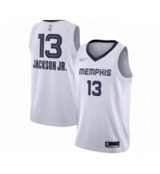 Grizzlies 13 Jaren Jackson Jr  White Basketball Swingman Association Edition Jersey