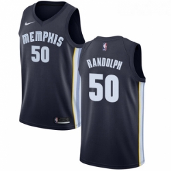 Youth Nike Memphis Grizzlies 50 Zach Randolph Swingman Navy Blue Road NBA Jersey Icon Edition