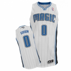 Mens Adidas Orlando Magic 0 Aaron Gordon Authentic White Home NBA Jersey