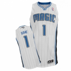 Mens Adidas Orlando Magic 1 Jonathan Isaac Authentic White Home NBA Jersey