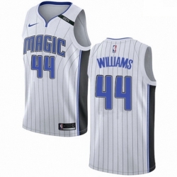 Mens Nike Orlando Magic 44 Jason Williams Authentic NBA Jersey Association Edition