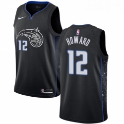 Womens Nike Orlando Magic 12 Dwight Howard Swingman Black NBA Jersey City Edition 