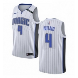 Womens Nike Orlando Magic 4 Arron Afflalo Swingman NBA Jersey Association Edition 