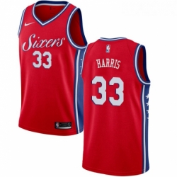 Womens Nike Philadelphia 76ers 33 Tobias Harris Red NBA Swingman Statement Edition Jersey 