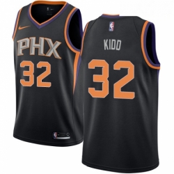 Mens Nike Phoenix Suns 32 Jason Kidd Swingman Black Alternate NBA Jersey Statement Edition