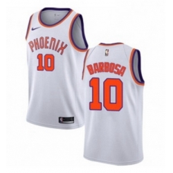 Womens Nike Phoenix Suns 10 Leandro Barbosa Authentic NBA Jersey Association Edition 