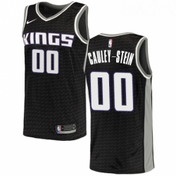 Womens Nike Sacramento Kings 0 Willie Cauley Stein Authentic Black NBA Jersey Statement Edition 