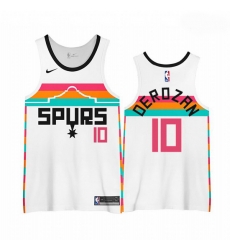 Men Antonio Spurs DeMar DeRozan 10 2020-21 City Edition 3.0 Jersey