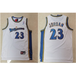 Wizards 23 Michael Jordan White Nike Swingman Jersey