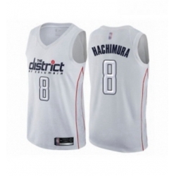 Youth Washington Wizards 8 Rui Hachimura Swingman White Basketball Jersey City Edition 