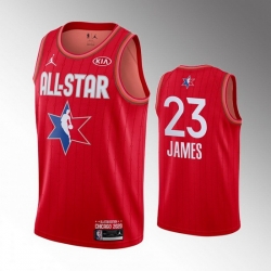 Lakers 23 Lebron James Red 2020 NBA All Star Jordan Brand Swingman Jersey