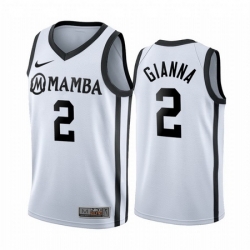 Memorial #2 Gianna Bryant Forever Mamba Jersey White