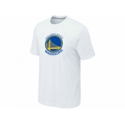 NBA Golden State Warriors Big & Tall Primary Logo White T-Shirt