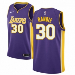 Youth Nike Los Angeles Lakers 30 Julius Randle Authentic Purple NBA Jersey Icon Edition 