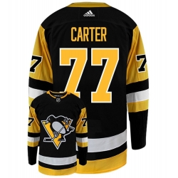 Men Pittsburgh Penguins 77 Jeff Carter 2021 Black Jersey