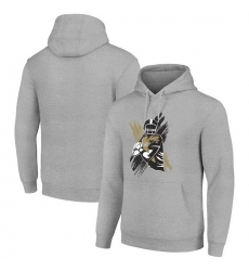 Men Starter Heather Gray New Orleans Saints Player X Fleece Pullover Hoodie