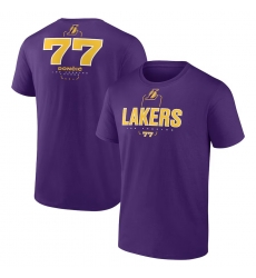 Men Los Angeles Lakers Short Sleeve T Shirt 008