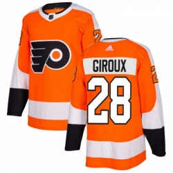 Youth Adidas Philadelphia Flyers 28 Claude Giroux Authentic Orange Home NHL Jersey 