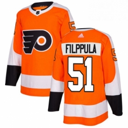 Youth Adidas Philadelphia Flyers 51 Valtteri Filppula Premier Orange Home NHL Jersey 