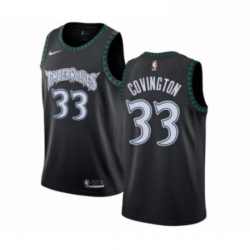 Womens Nike Minnesota Timberwolves 33 Robert Covington Swingman Black Hardwood Classics Jersey 