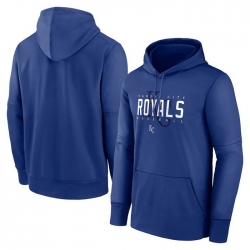 Men Kansas City Royals Royal Pregame Performance Pullover Hoodie