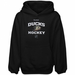 Men NHL Reebok Anaheim Ducks Toddler Center Ice Hoodie Black