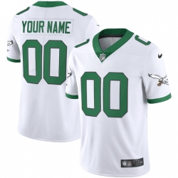 Customized Men Women youth Philadelphia Eagles Vapor Untouchable Limited white JerseyS