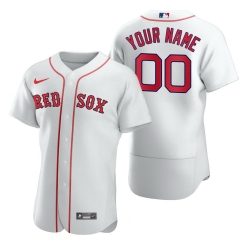 Men Women Youth Toddler Boston Red Sox Custom Nike White 2020 Stitched MLB Flex Base Jersey