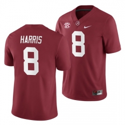 Alabama Crimson Tide Christian Harris Crimson 2019 Home Game Jersey NCAA Football