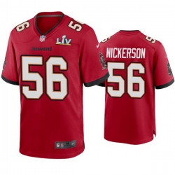 Men Hardy Nickerson Buccaneers Red Super Bowl Lv Game Jersey