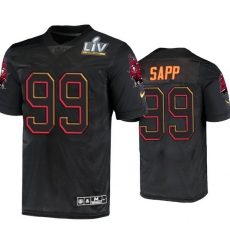 Men Warren Sapp Tampa Bay Buccaneers Black Super Bowl Lv Jersey