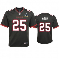 Youth Lesean Mccoy Buccaneers Pewter Super Bowl Lv Game Jersey