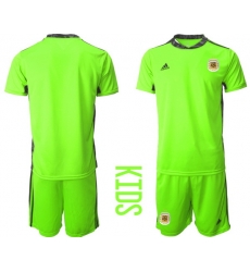 Kids Argentina Short Soccer Jerseys 021