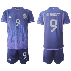 Men FIFA 2022 Argentina Soccer Jersey 015