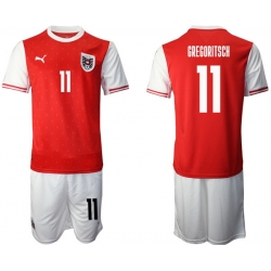 Mens Austria Short Soccer Jerseys 008