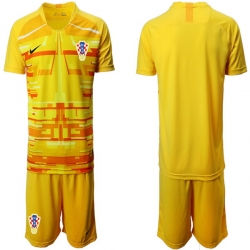 Mens Croatia Short Soccer Jerseys 027