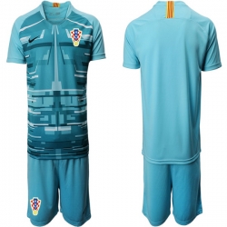 Mens Croatia Short Soccer Jerseys 029