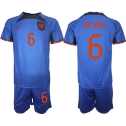 Men FIFA 2022 Netherlands Soccer Jersey 057