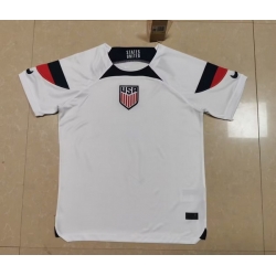 Men US 2022 FIFA Soccer Jersey White 027