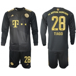 Men Bayern Long Sleeve Soccer Jerseys 502