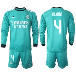 Men Real Madrid Long Sleeve Soccer Jerseys 515