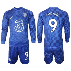 Men Chelsea Long Sleeve Soccer Jerseys 509