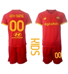 Kids Roma Soccer Jerseys 001 Customized