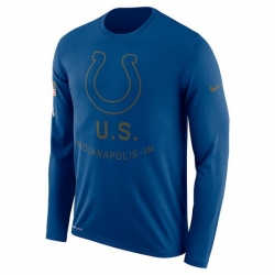 Indianapolis Colts Men Long T Shirt 002