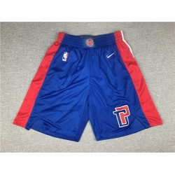 Detroit Pistons Basketball Shorts 003