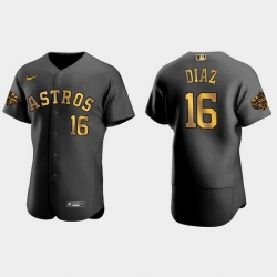 Men Houston Astros Aledmys Diaz 2022 Mlb All Star Game Authentic Black Men Jersey