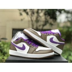 Air Jordan 1 Women Shoes Low Cut 23F 070