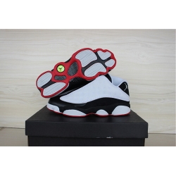 Air Jordan 13 Shoes 2015 Mens Low White Black Red