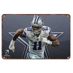 Dallas Cowboys Aluminum Sign 12x8 Inch Micah Parsons 003