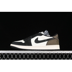 AIR JORDAN 1 LOW MOCHA WHITE BLACK PALOMINO